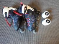 Inlineskates OXELO FIT500 blau/rot Gr. 47 Berlin - Reinickendorf Vorschau