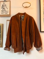 Velour Lederjacke rostbraun Köln - Bickendorf Vorschau