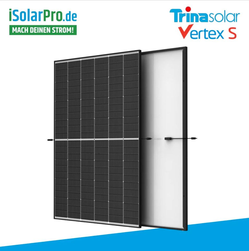 ⚡️430W Trina Vertex S + Glas Glas N-Typ i-TOPCon Solarmodule mm Solarpanel Photovoltaik in Schweinfurt
