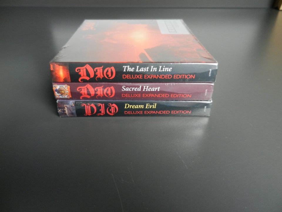 Ronnie James Dio 3 x Do.CD Deluxe Versionen Black Sabbath Rainbow in Dormagen