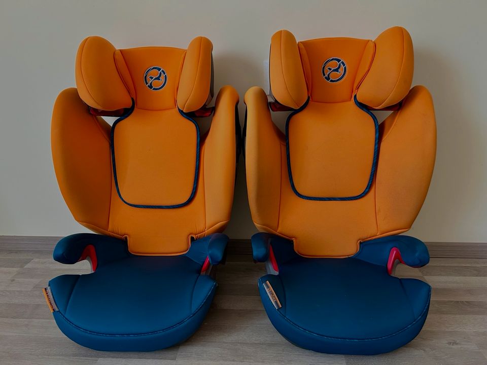 Kindersitz, Auto, IsoFix, Cybex Gold Solution S-fix/Tropical Blue in Leverkusen