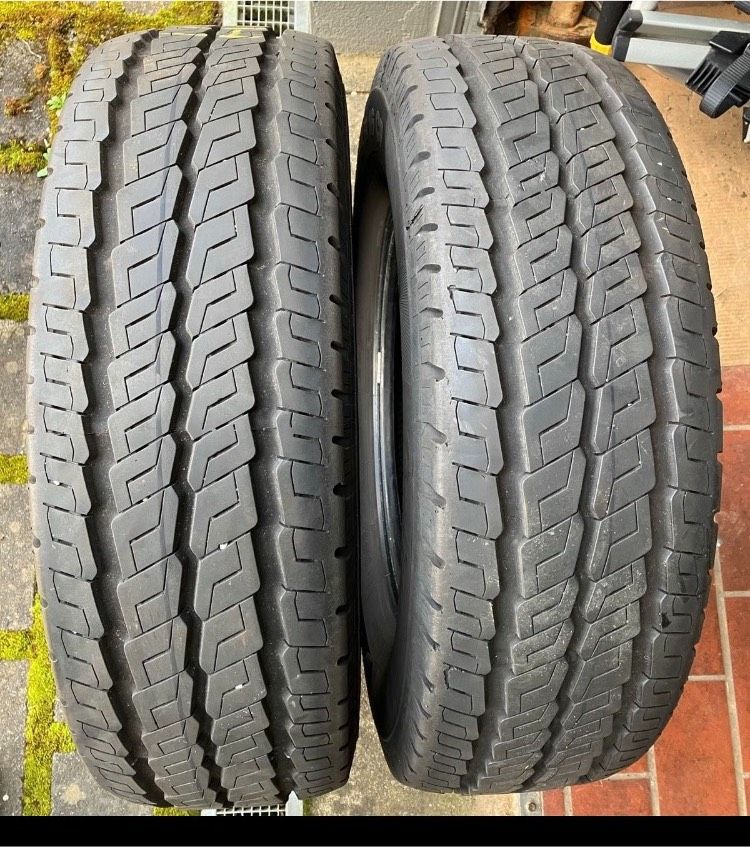 4 Sommerreifen 225/75R16 CP 116Q 9mm Conti in Limburg