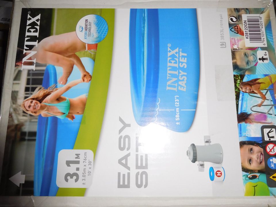 INTEX Fast Pool SET 305 x 76 cm mit Pumpe NEU Bitburg 54634 in Bitburg