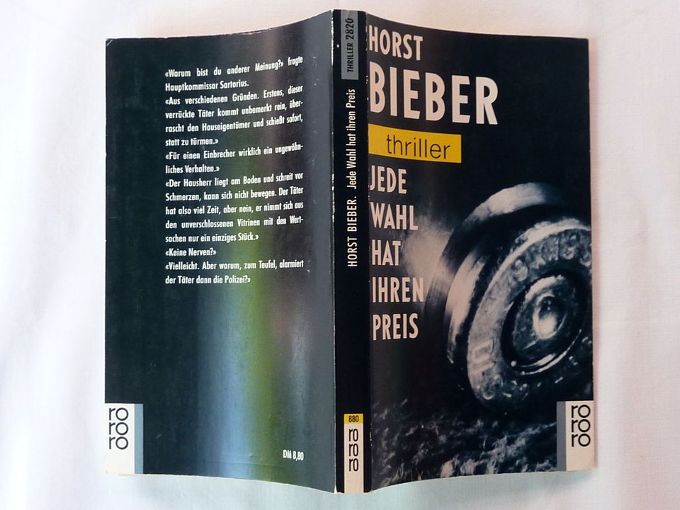Horst Bieber – Jede Wahl hat ihren Preis (Taschenbuch) in Gütersloh