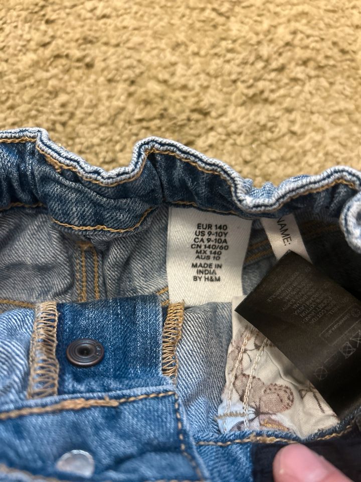 Hose Jeans H&M Größe 140 in Apen