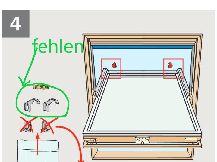 1 Rollo + 2 Hitzeschutzmarkisen für VELUX-Fenster GPL406+GPL608 in Mainz