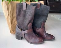 Ralph Lauren Stiefel Biker Boots dunkelbraun Hessen - Bad Nauheim Vorschau