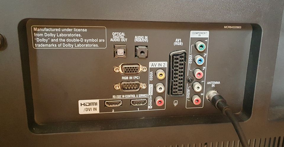 LG TV 42-LK 430 Schwarz DVB-T/C CI+  (106,68cm (42") in Königstein im Taunus
