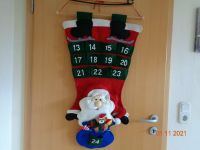 Adventskalender * Weihnachtsmann * Stoff * befüllbar Niedersachsen - Oldendorf (Landkreis Stade) Vorschau