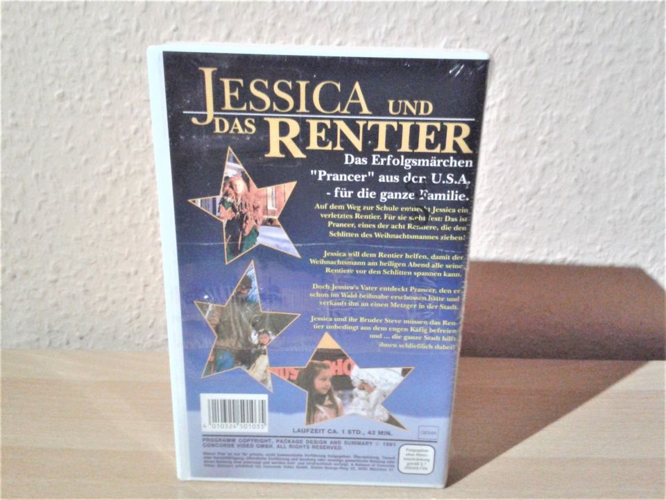 VHS Jessica und das Rentier.Neu noch eingeschweisster OVP in Lübeck