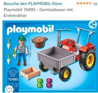 Playmobil 70495 Traktor Gemüsebauer mit Erntetraktor Sachsen - Zwickau Vorschau