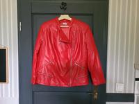 Rote Jacke Gr. 50 in Lederoptik von Cury me Brandenburg - Neuhardenberg Vorschau