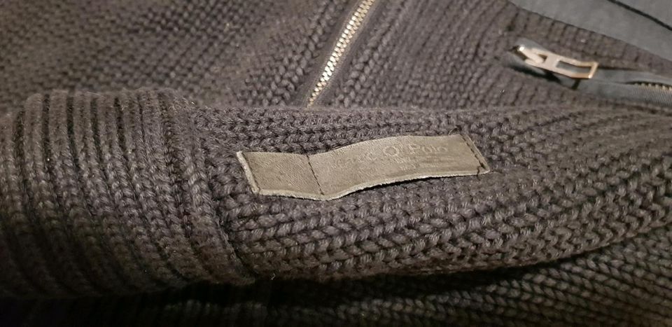 Marc O'Polo Pullover dicke Strickjacke Jacke XL Baumwolle schwarz in St. Blasien