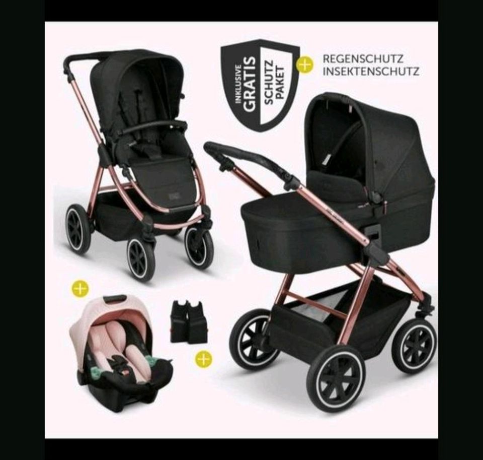 ABC Design 3in1 Kinderwagen Buggy in Schwalbach