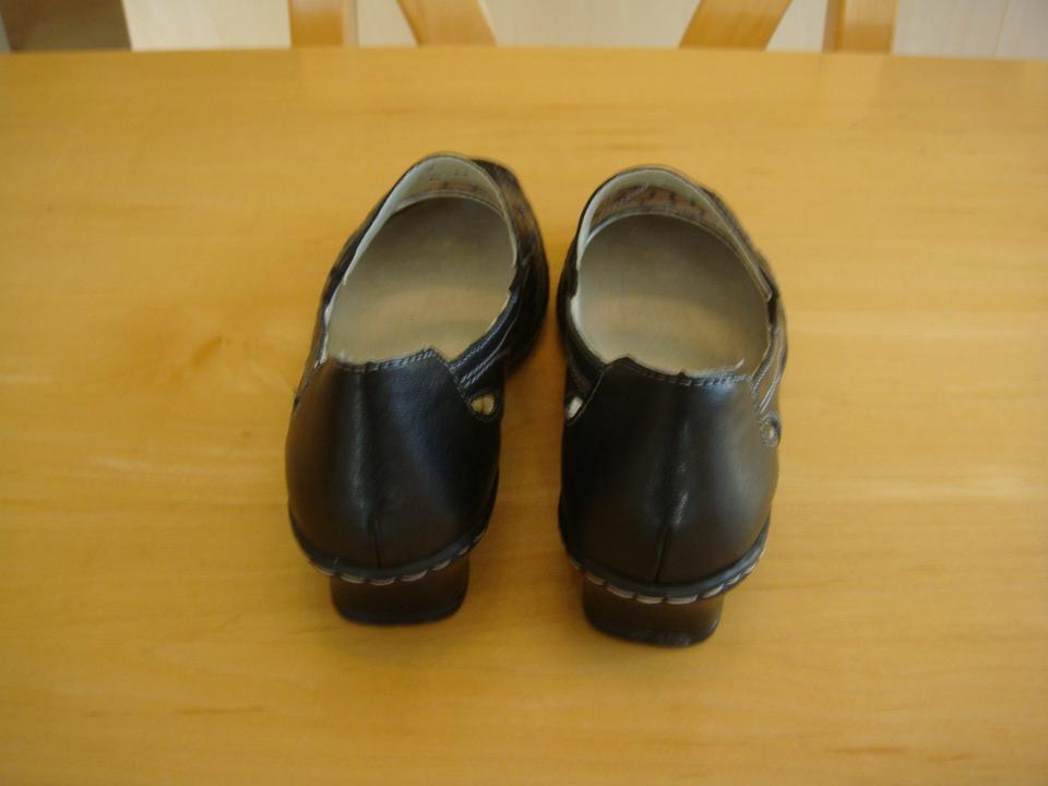 PUMPS SANDALEN HALBSANDALEN "Reflexan" Gr.37/ Weite G schwarz in Magdeburg