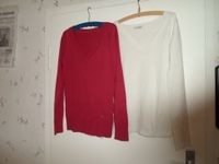 2 Stück Pullover mit V - Ausschnitt -- Größe: 32 / 34 - auch einz Sachsen - Schöneck Vorschau