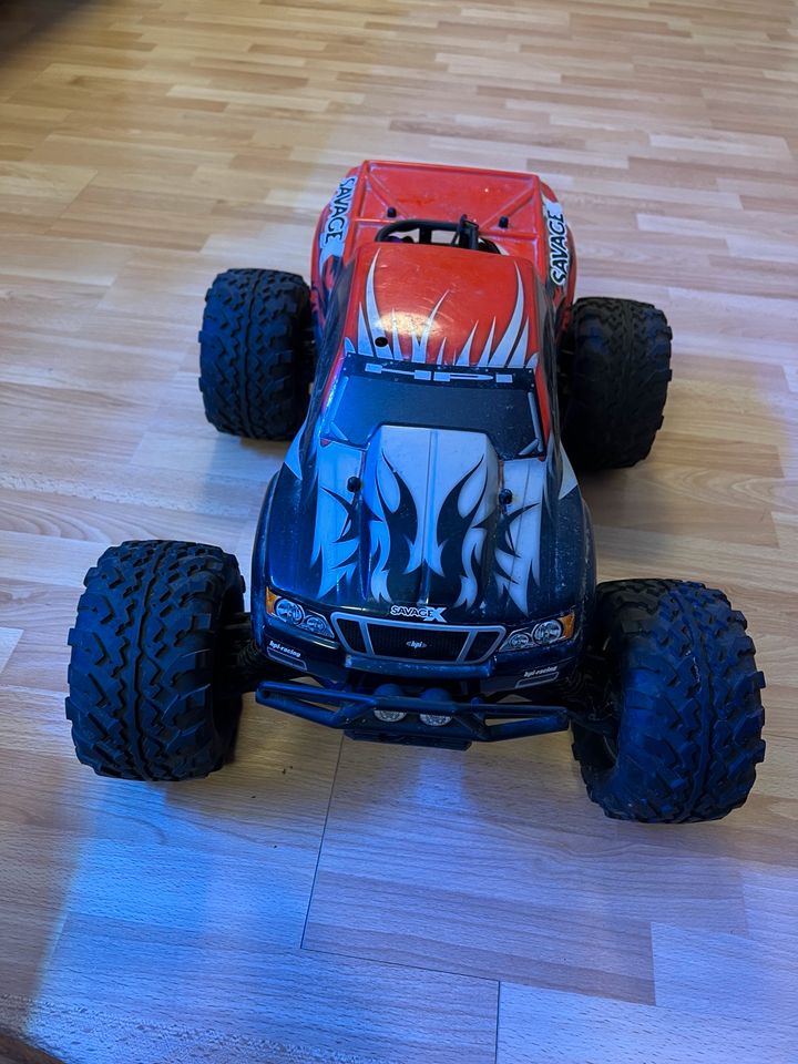 Rc Modellbau Hpi Savage defekt Monster Truck 1:8 nitro in Sindelfingen