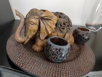 Decoration Elefant auf der Platte Bayern - Schweinfurt Vorschau