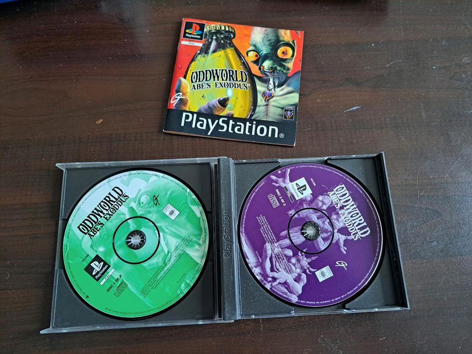 Oddworld Abe's Exodus - PS1 PAL in Essen