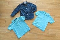 2 Poloshirts & 1 langes Hemd, Gr. 116 und 122 Sachsen - Pulsnitz Vorschau