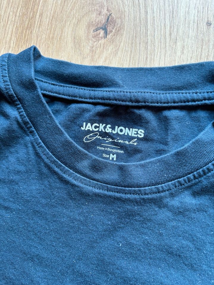 Jack & Jones Langarmshirt blau in Bünde