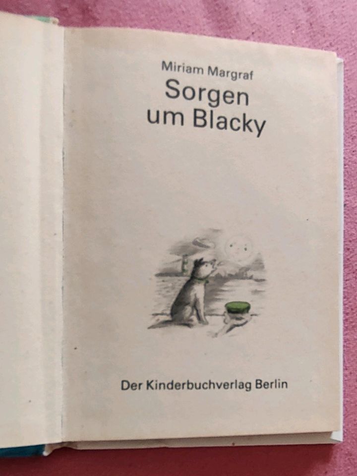 Sorgen um Blacky - Trompeterbücher 192 - 1. Auflage in Weißenfels