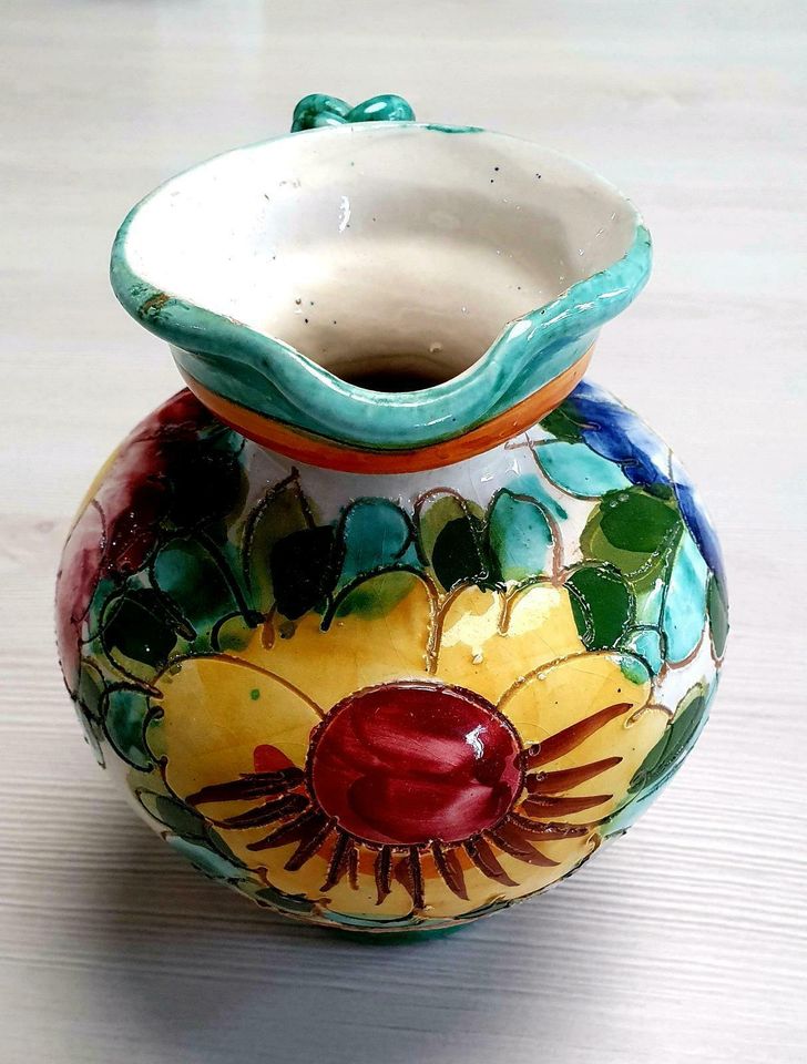 Handgefertigte Vase in Vaalermoor 