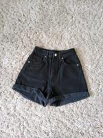 Zara Jeans Shorts, schwarz, Gr 34, wie neu Bayern - Karlstadt Vorschau