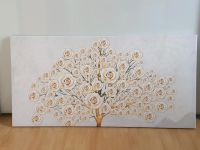 ❤ Schönes Bild Leinwand *Rosen*,*Baum*  60 cm x 120 cm, NÄHE HH Schleswig-Holstein - Bargteheide Vorschau