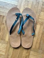Roxy Flip Flops aus Leder, Größe 39 Köln - Nippes Vorschau