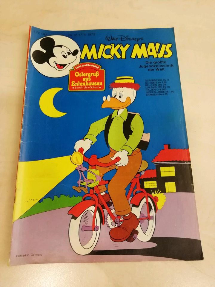 Speicherfund Comic 18 Stück Micky Maus aus 1979 in Rödersheim-Gronau