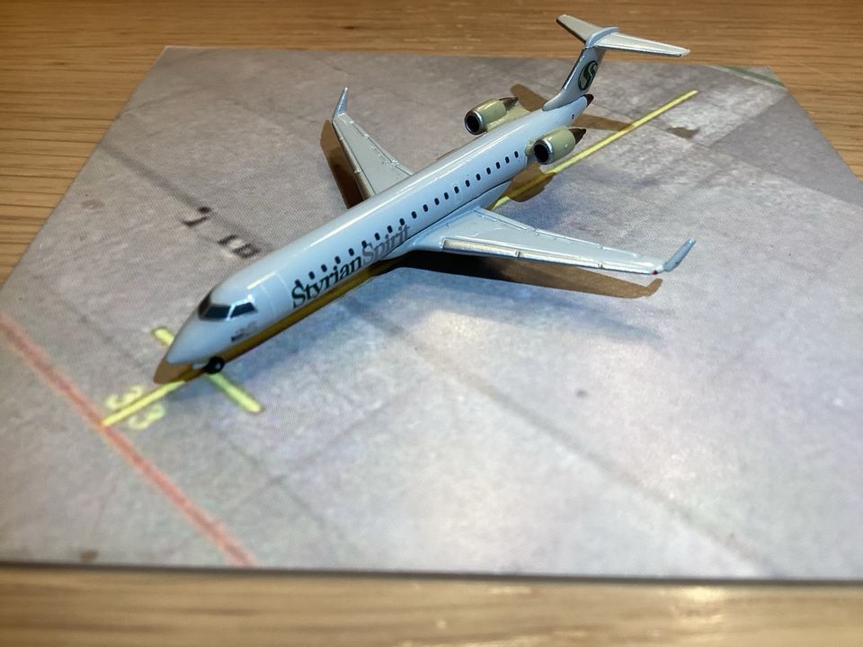 Herpa Wings StyrianSpirit CRJ-700 in Laufach