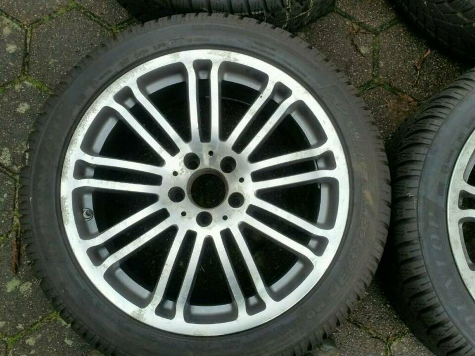 4 Alu-Winterreifen 7mm Dunlop SP Winter Sp. 3D/ 255/40 R18 95V MO in Hude (Oldenburg)