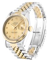 Rolex Datejust 36 Diamonds Automatik Edelstahl/18k. Gold-Luxusuhr Hannover - Mitte Vorschau