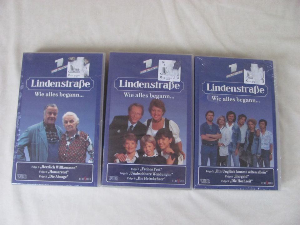 *** 3 VHS LINDENSTRASSE OVP wie alles begann *** Lindenstraße VHS in Uelzen