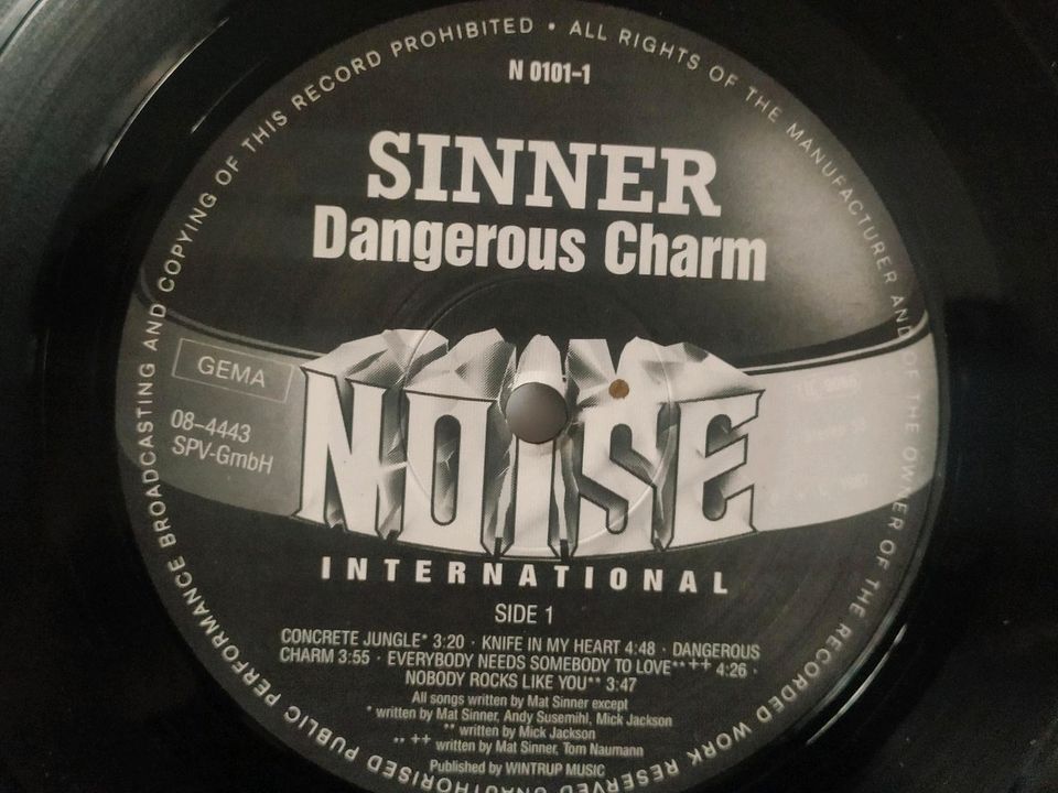 Schallplatte ( Vinyl von Sinner) Heavy Metal in Bremen