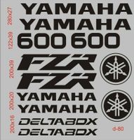 12x Yamaha FZR 600 aufkleber set Nr.173 Berlin - Neukölln Vorschau