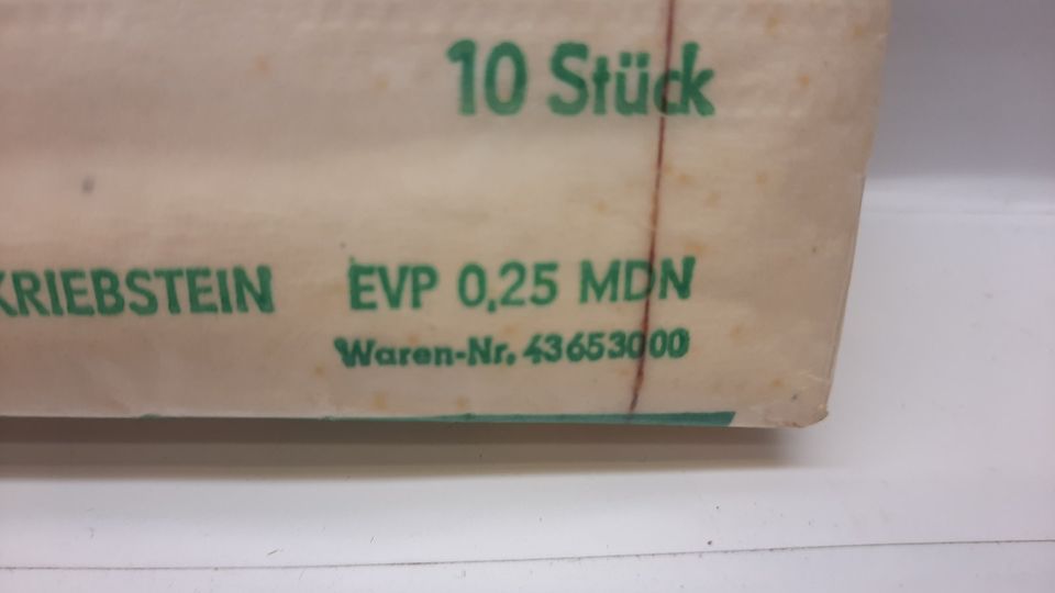 DDR KRIPA TASCHENTÜCHER OVP MDM VEB PAPIERFABRIK KRIEBSTEIN RAR in Erlau