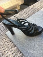 Schwarze Leder Sling Pumps 12 cm von Panara Gr. 37 Nordrhein-Westfalen - Essen-Haarzopf Vorschau