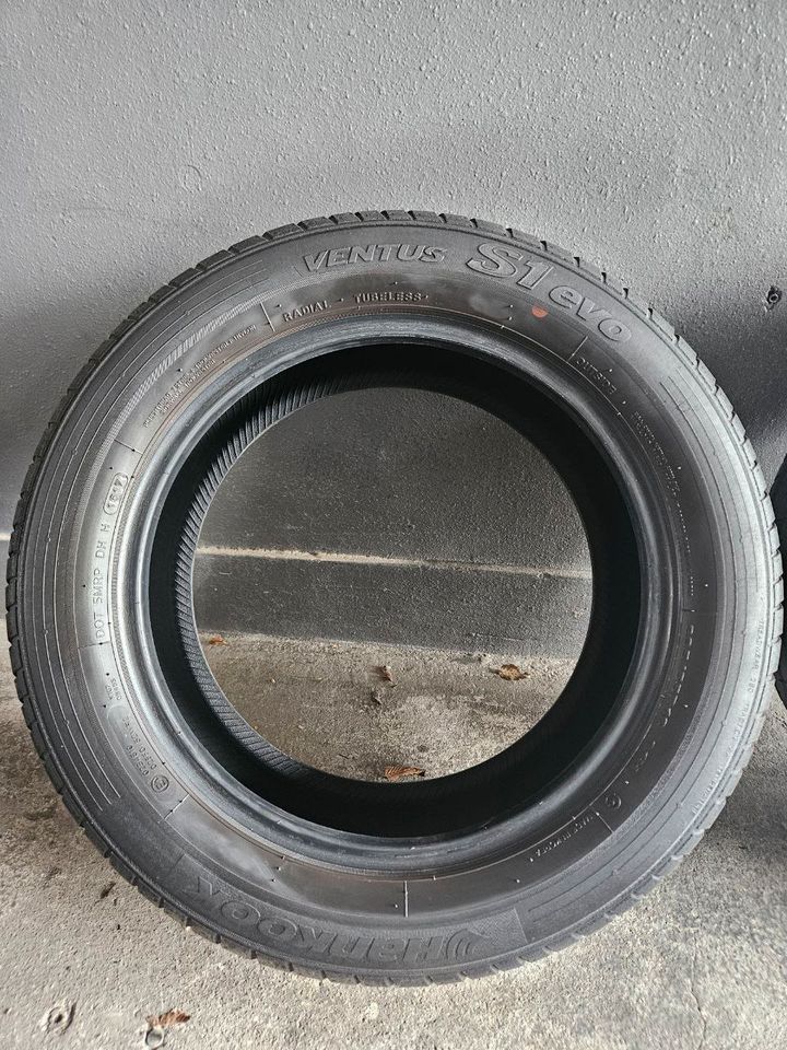 2 Sommer Reifen Hankook Ventus S1 Evo 205 55 R16 91H C.a 5.5 mm in Walldorf