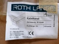 NEU Kabelkanal B110mm H60mm Profillänge 2m reinweiß ROTH LANGE Niedersachsen - Weyhausen Vorschau