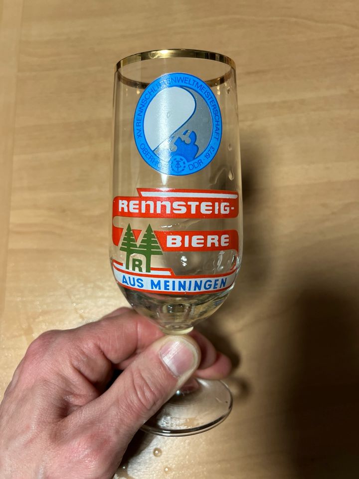 DDR BIERGLAS SAMMLUNG ( Sammelgläser ) in Auengrund