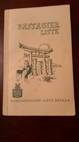 Nordd. Lloyd "Coblenz" Passagierliste u. Speisekarte Ostern 1934 Bergedorf - Hamburg Lohbrügge Vorschau