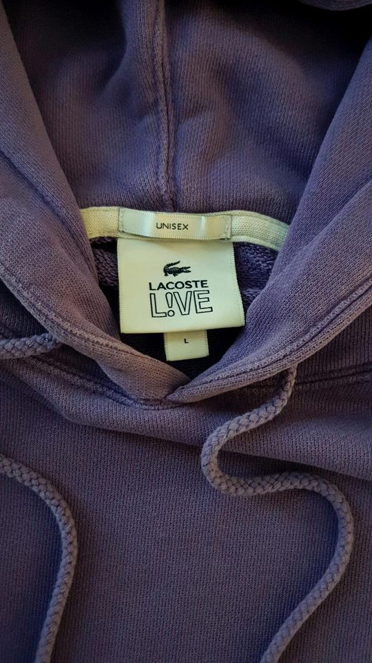 Hoddie Lacoste L!ve in Hopsten