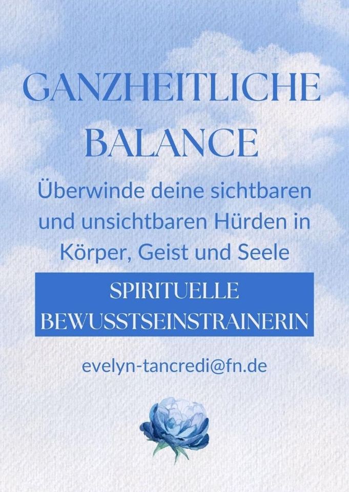 Ängste, Traumas, Blockaden und Schmerzen lösen in Tübingen