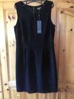 Schwarzes Kleid Etuikleid Street One Gr. 40 neu Niedersachsen - Meerbeck Vorschau