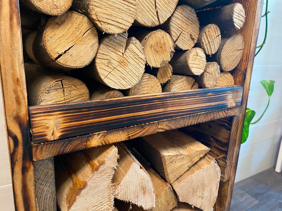 -10% Aktion Kaminholzregal Brennholz Holzregal Regal Holz in Barbing