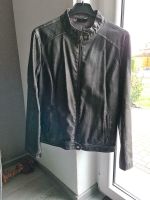 Lederimitat Jacke Gr.46,Bikerstil,grau vintage,neuw. Nordrhein-Westfalen - Herzogenrath Vorschau