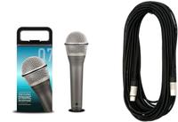 Samson Q7 Dynamisches Gesangmikrofon+Stagg SMC6 Mikrofonkabel Hessen - Gründau Vorschau