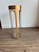 Vintage highball Glas Gold antik / Geprägte Lorbeerkrone Nordrhein-Westfalen - Neukirchen-Vluyn Vorschau